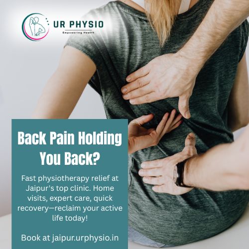 Back Pain Relief: Expert Physiotherapy Clinic in Jaipur – Home Visits!