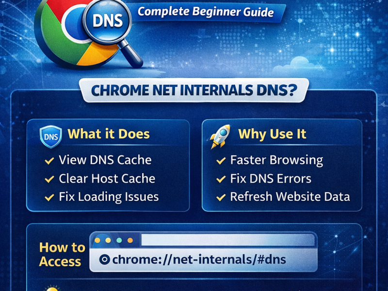 Chrome Net Internals DNS Guide – How to Clear DNS Cache & Fix Errors