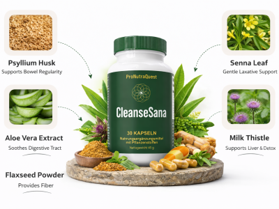 Cleansesana: Verbessern Sie Ihre Verdauungsgesundheit auf natürliche Weise