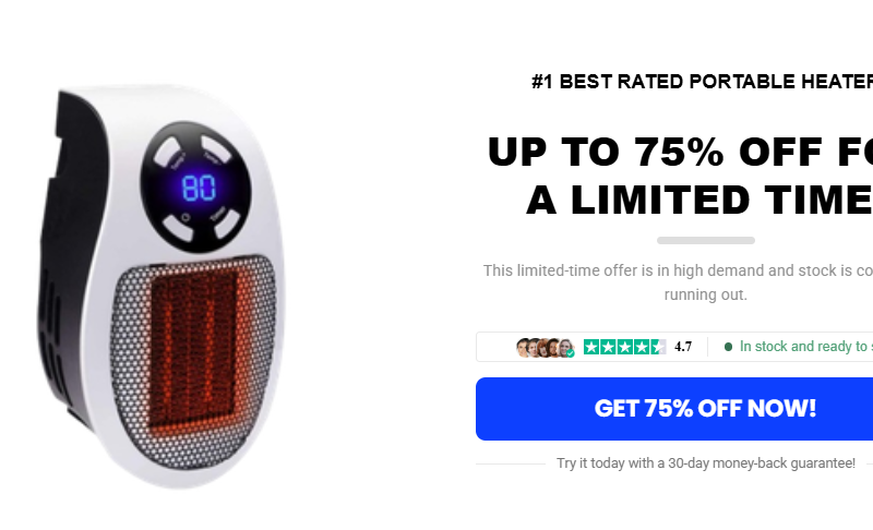 Clima Mini Heater Exclusive Offer For USA