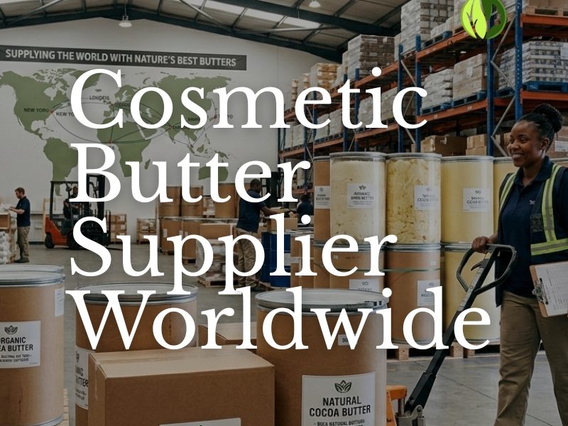 Bulk Natural Cosmetic Butter Supplier Worldwide