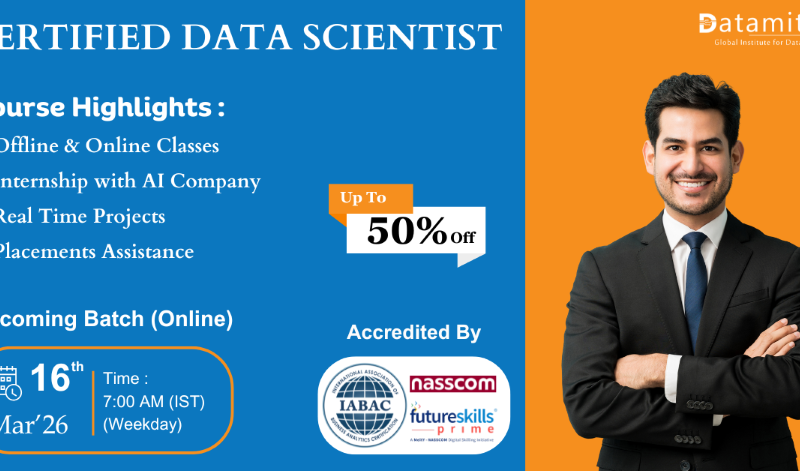 DataMites Data Analyst offline coaching in Bangalore