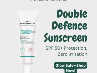 Double Defence Sunscreen: SPF 50+ Glow