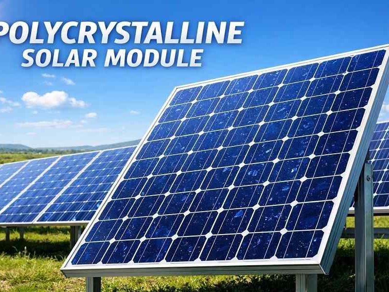 Efficient Polycrystalline Solar Module for Power Needs