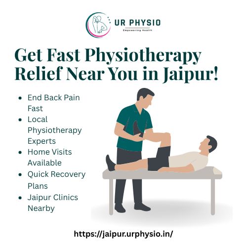 Back Pain? Top Physiotherapy Clinic in Jaipur – Fast Relief Near You!