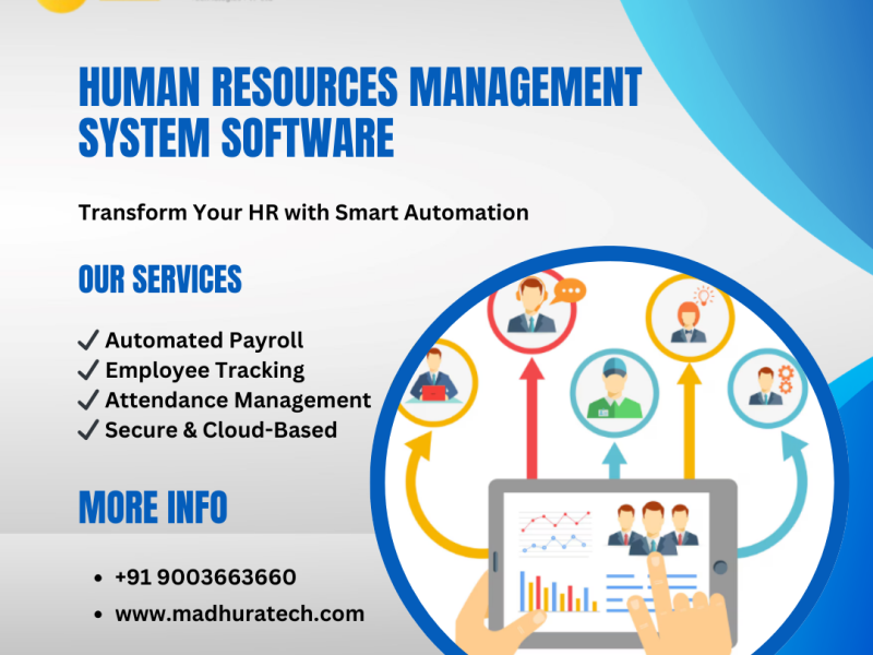 Secure Human Resources Management Software – Madhura Technologies, Coimbatore
