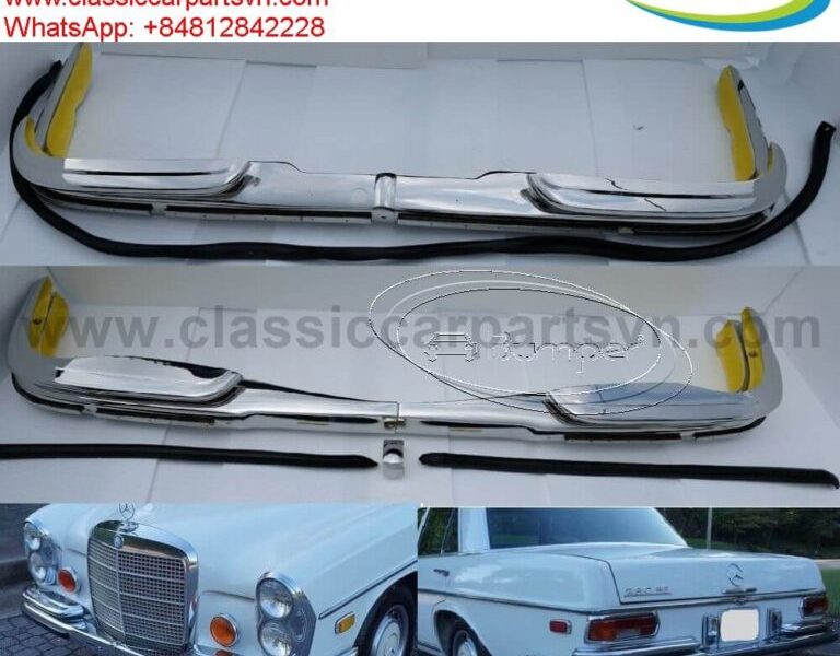 Mercedes W108 W109 EU style bumpers