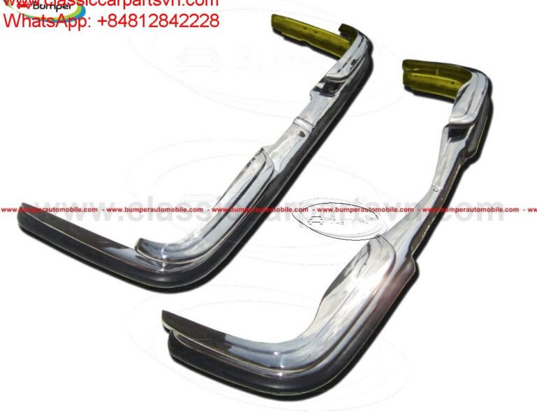 Mercedes W108 W109 EU style bumpers