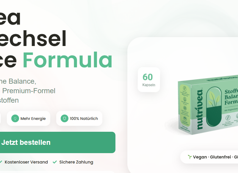 Nutrivea Metabolism and Digestion DE Review