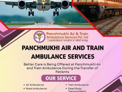 Medical Transport is Arranged in Correlation with the Needs of the Patients at Panchmukhi Air and Train Ambulance Service in Kanpur