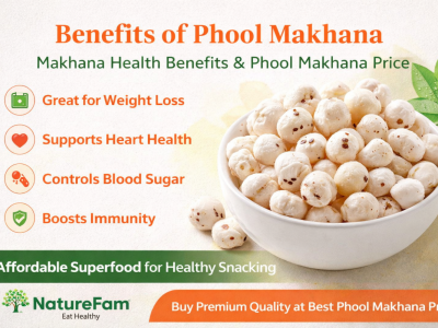 Phool Makhana Price – Top Quality NatureFam Natural Makhana at Great Rates