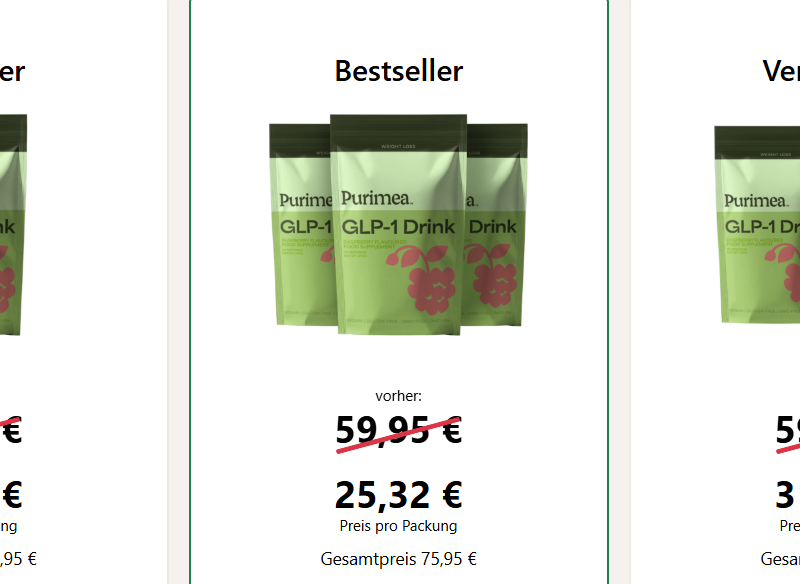 Purimea GLP-1 Drink Germany Reviews