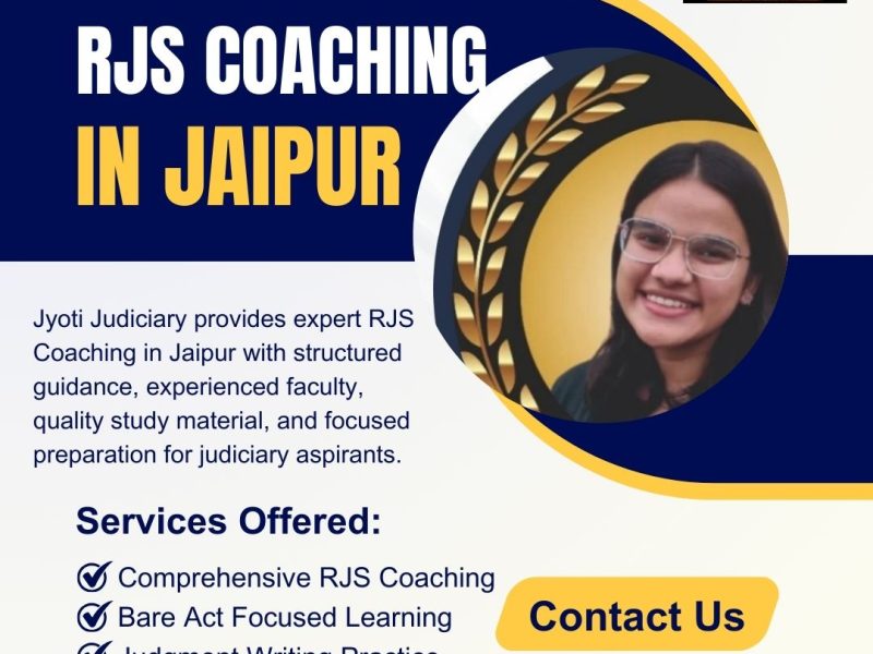 RJS Coaching in Jaipur with Expert Guidance for Judiciary Aspirants