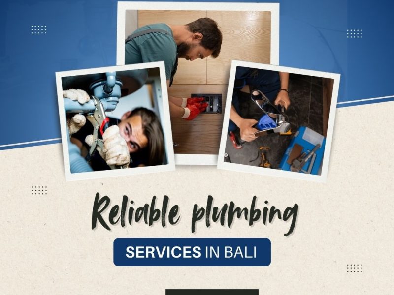 Reliable plumbing services in Bali