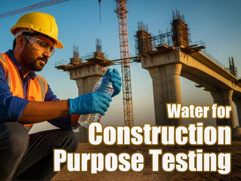 Water for Construction Purpose Testing