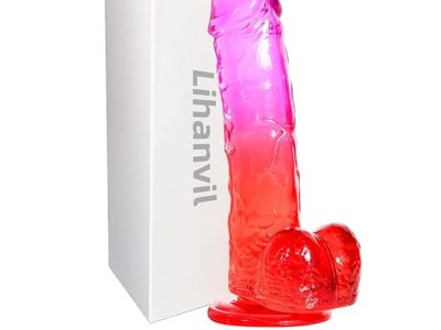 Colorful Flexible G-Spot Silicone Dildo In Kasur - {03001194268}