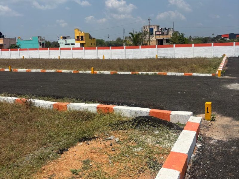 Dtcp approved plots for sale at Aranvoyal