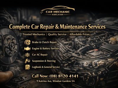 Car Mechanic in Adelaide for all Types Car models