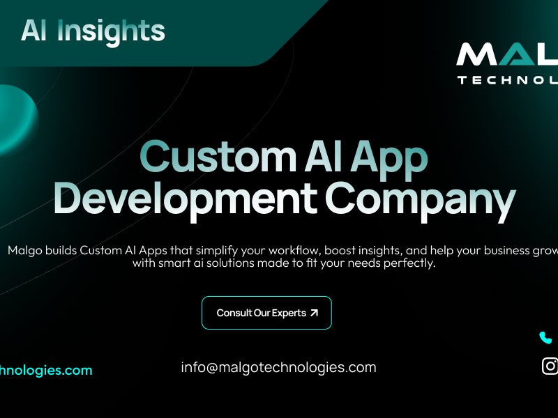 Custom AI App Development Company for Scalable Business Solutions
