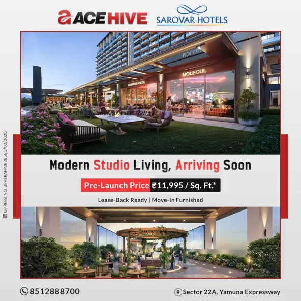 ACE Hive Fully Furnished Studio Suites in NCR