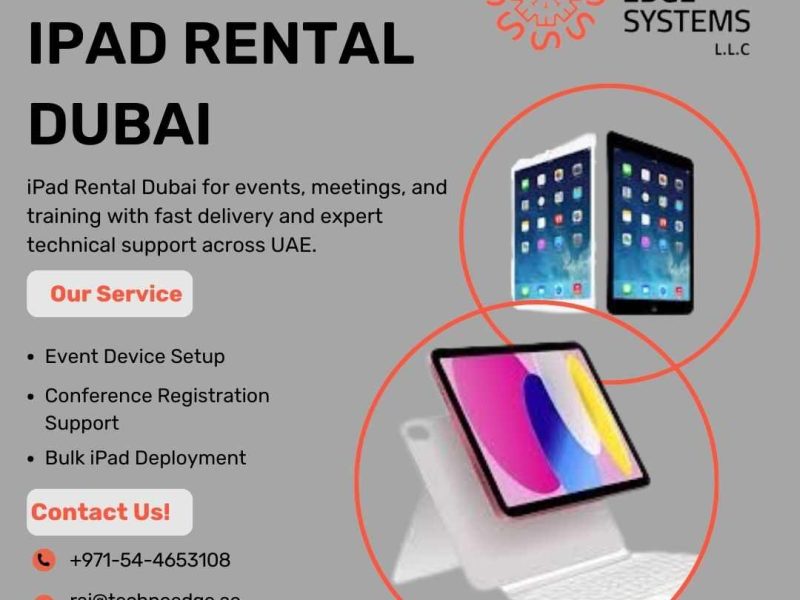 Flexible iPad Rental Solutions for Business Dubai