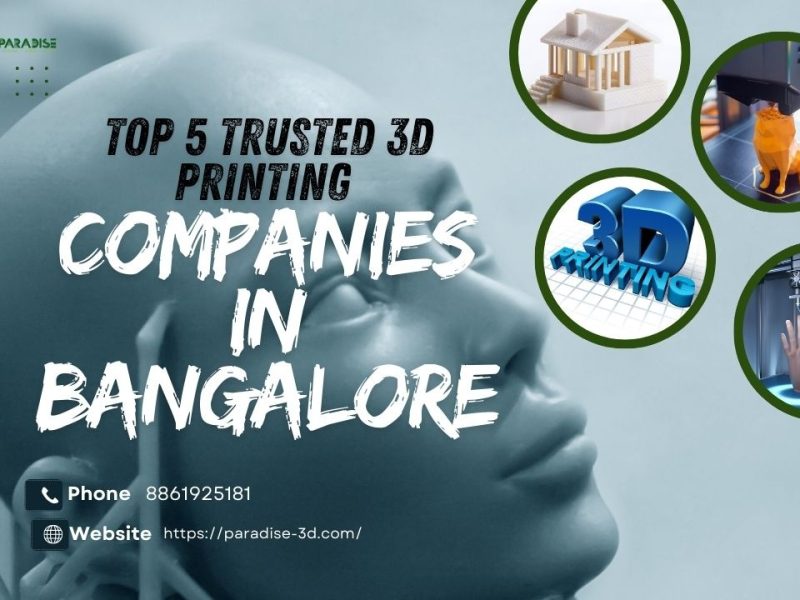 Best 3D Printing in Bangalore - 3D Paradise