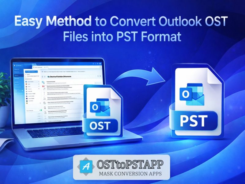 Easy Method to Convert Outlook OST Files into PST Format
