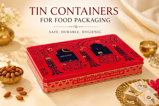 Highly reliable manufacturer of tin containers for food packaging
