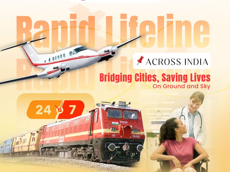 Panchmukhi Air and Train Ambulance Services in Mumbai offer specialized services, specifically tailored to address the severity of each medical situation
