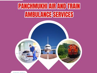 Use Air Ambulance in Varanasi with Superior Medical Amenities by Panchmukhi