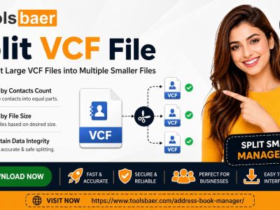 Extract Contacts from Large VCF Files in a Few Clicks