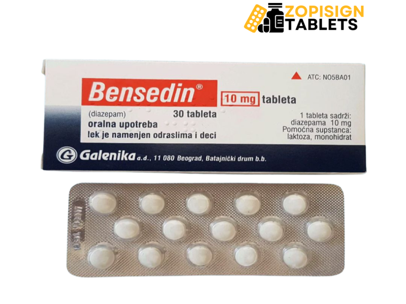 Bensedin Diazepam 10mg Tablets