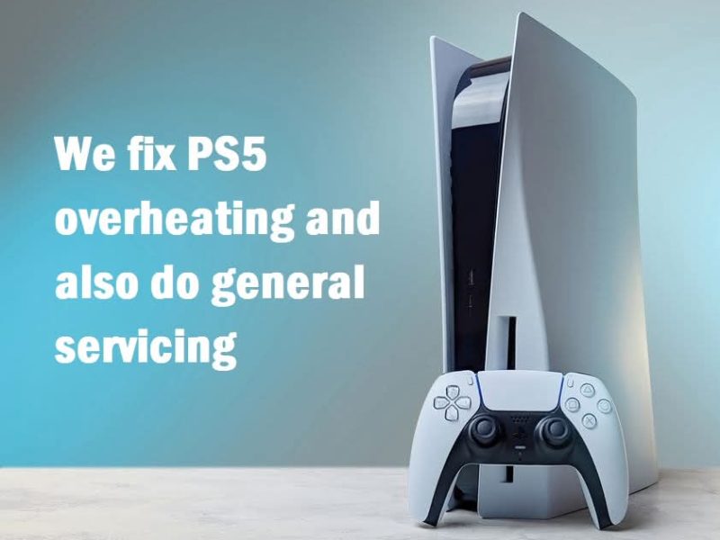 PlayStation 5 {PS5} over heating and do general servicing