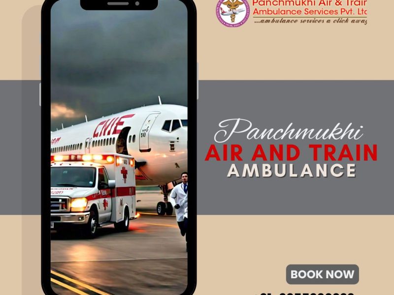 Panchmukhi Air and Train Ambulance Service in Bhopal: A dedicated case management team is available to assist you