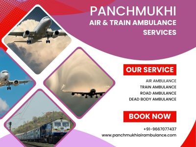 Book an Air Ambulance from Kolkata with a Perfect Medical Setup by Panchmukhi