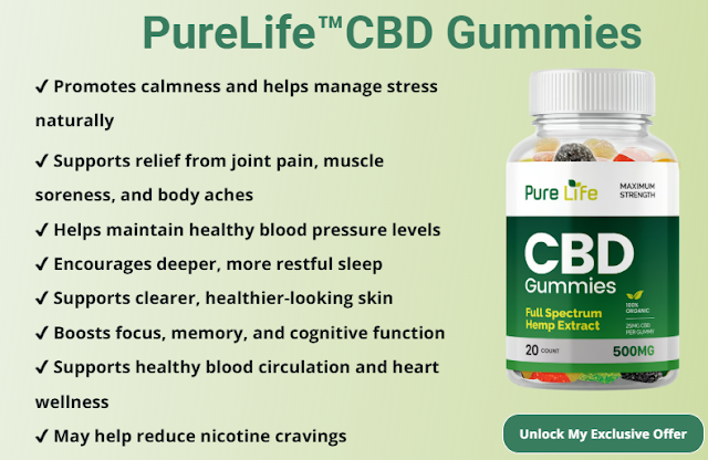 Pure Life CBD: Natural Relief for Stress, Pain & Better Sleep