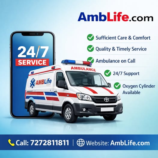 Safe and Hygienic Ambulance Service in India with High Medical Standards – AmbLife