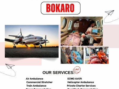 Air Ambulance Services in Bokaro – Fast & 24/7 Emergency Care