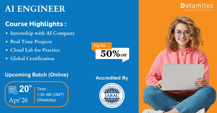 DataMites Best Artificial Intelligence Course in Rajkot
