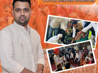 BJP Youth Leader Gurgaon
