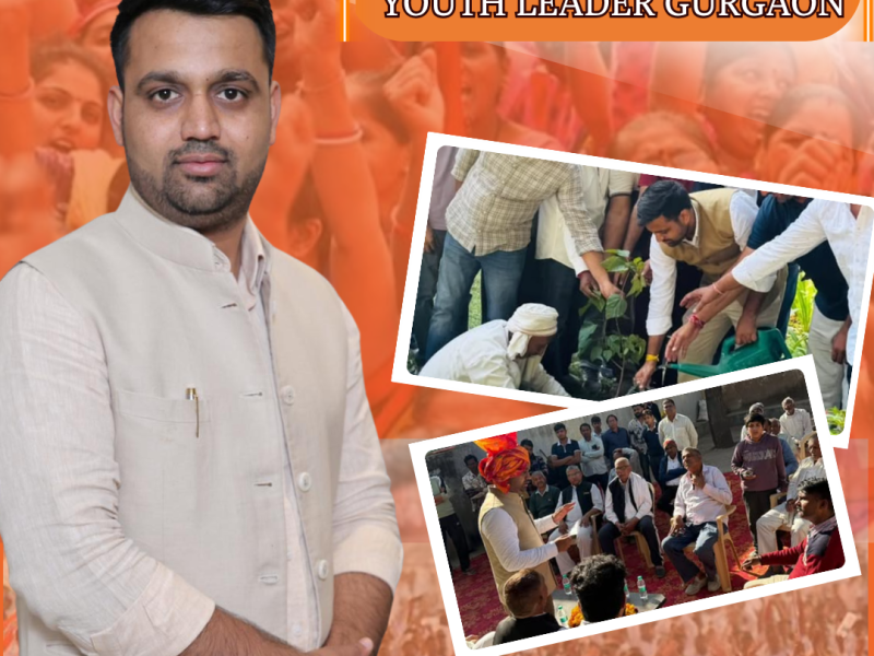 BJP Youth Leader Gurgaon