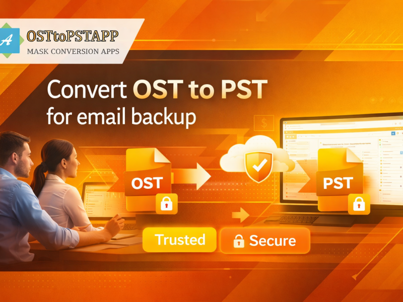 Convert OST to PST for email backup