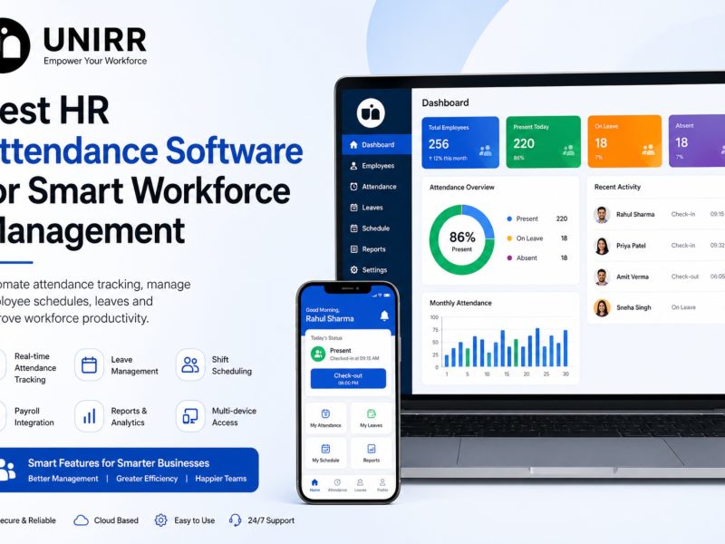 Best HR Attendance Software for Smart Workforce Management