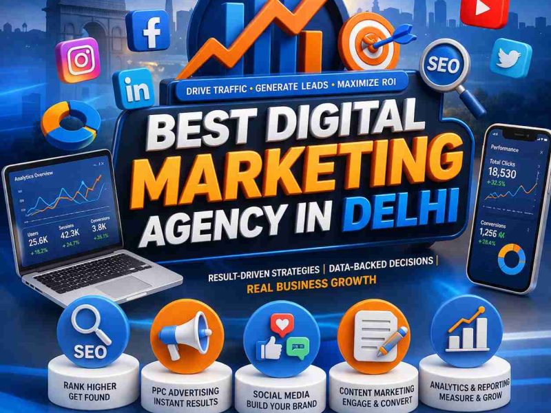 Best Digital Marketing Agency in Delhi for Business Growth & ROI
