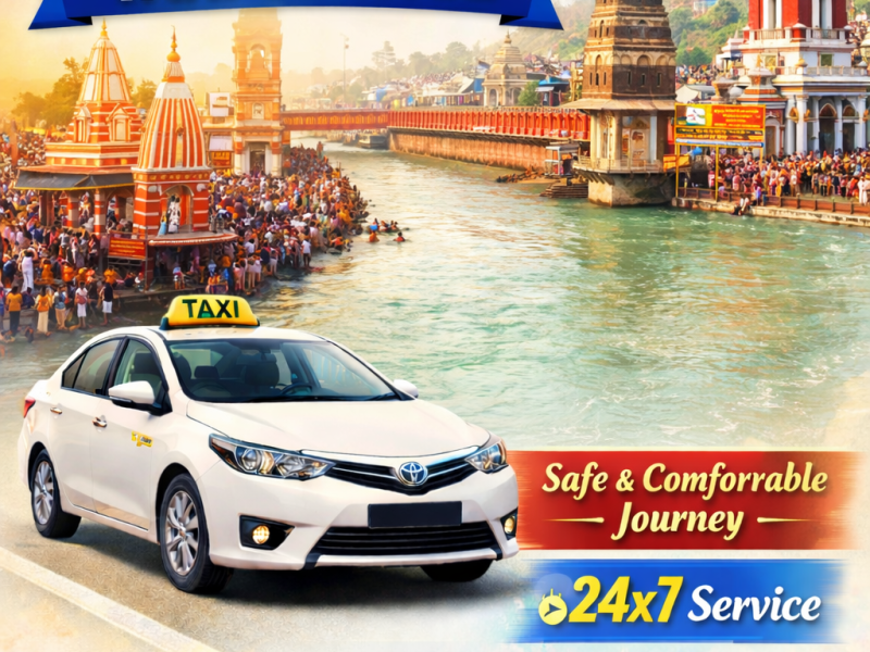 Chandigarh to Haridwar Taxi | Booking Start ₹3825 - BookUrTaxi