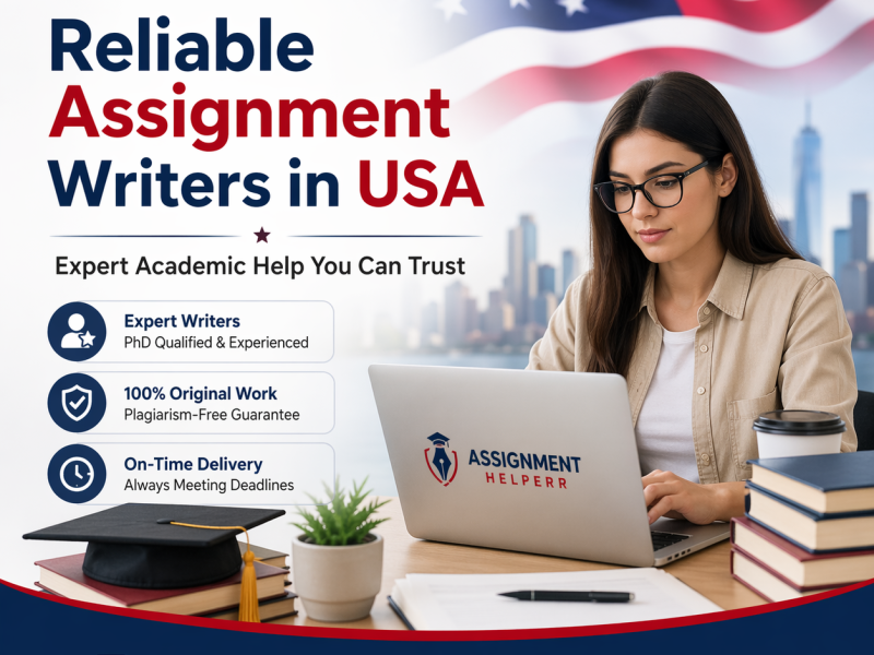Hire Reliable Assignment Writers in USA - Quality Guaranteed