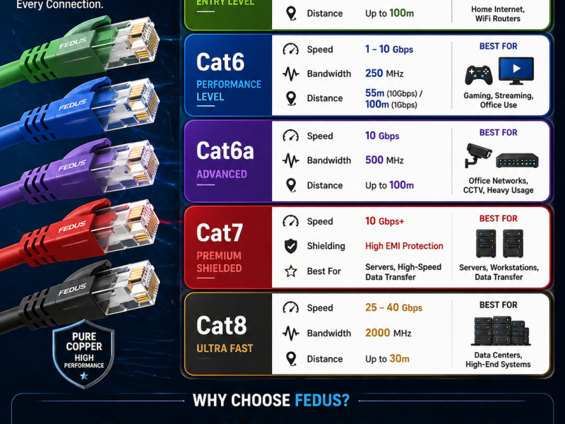 Ethernet Cable Guide: Choose the Right Speed for Your Needs!