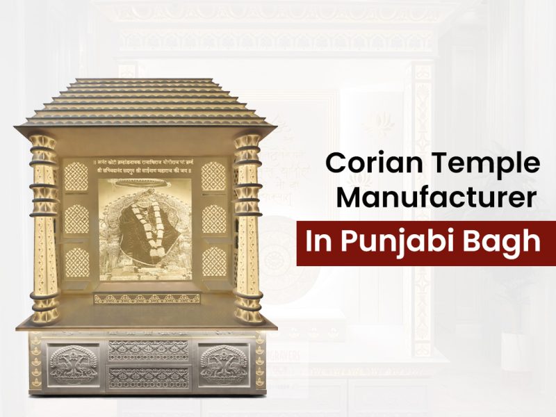 Corian Temple Manufacturer in Punjabi Bagh for Elegant Designs