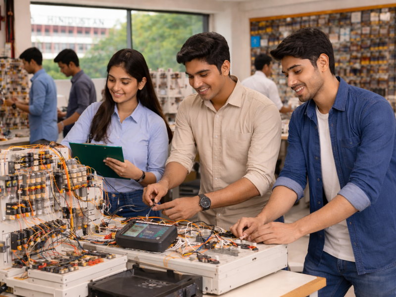 Why Hindustan University Is Among the Best Electrical Engineering Colleges in India