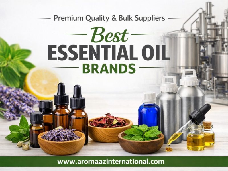 Best Essential Oils in the World – Pure, Potent & Globally Trusted Quality